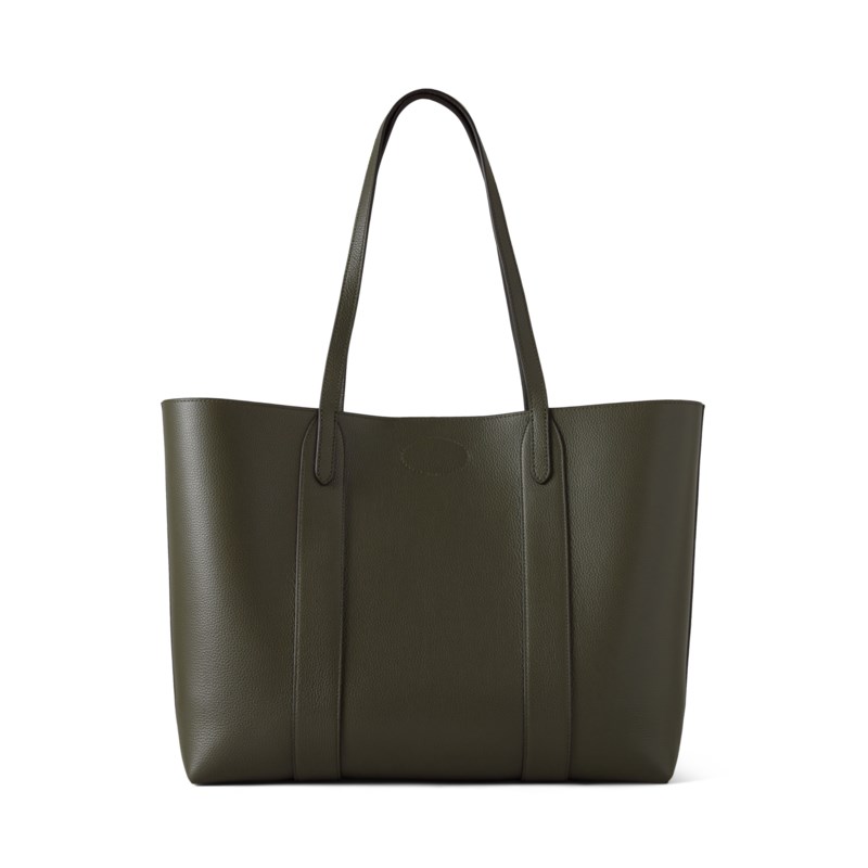 Mulberry Bayswater tote night sky & poplin blue small classic grain shoppingväskor & totes dam – bild 3