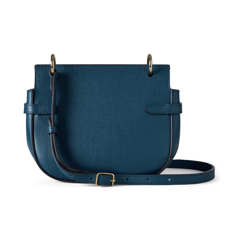 Mulberry Small amberley satchel oak small classic grain axelremsväskor dam – bild 3