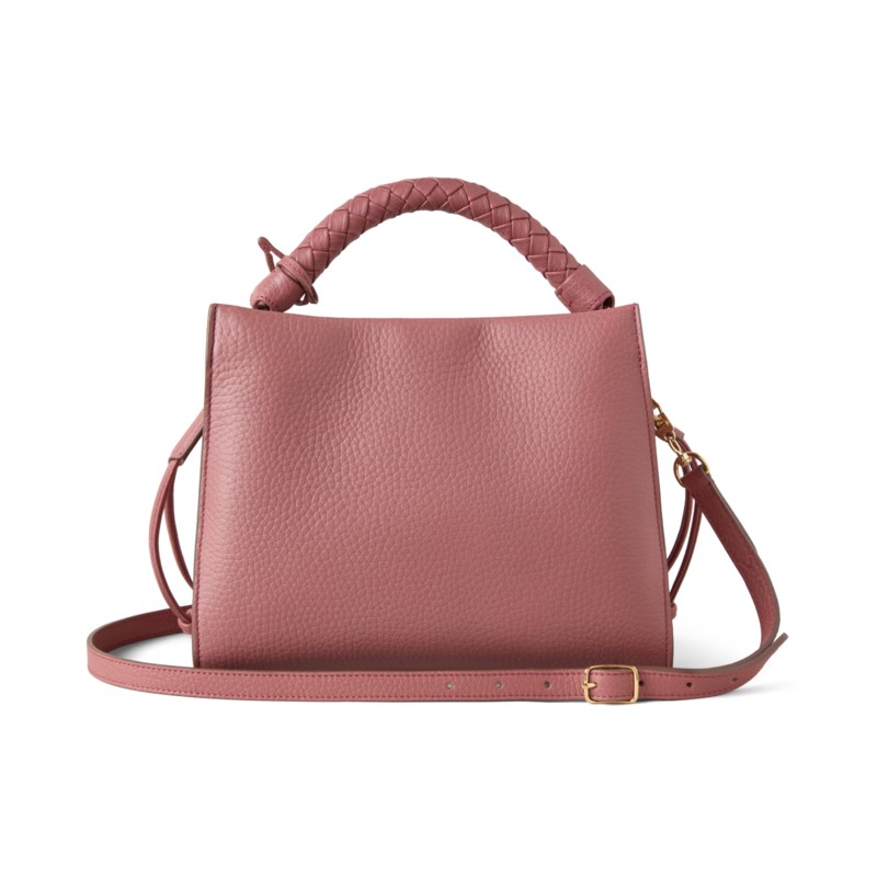Mulberry Small iris pink scrumpy heavy grain handväskor dam – bild 3