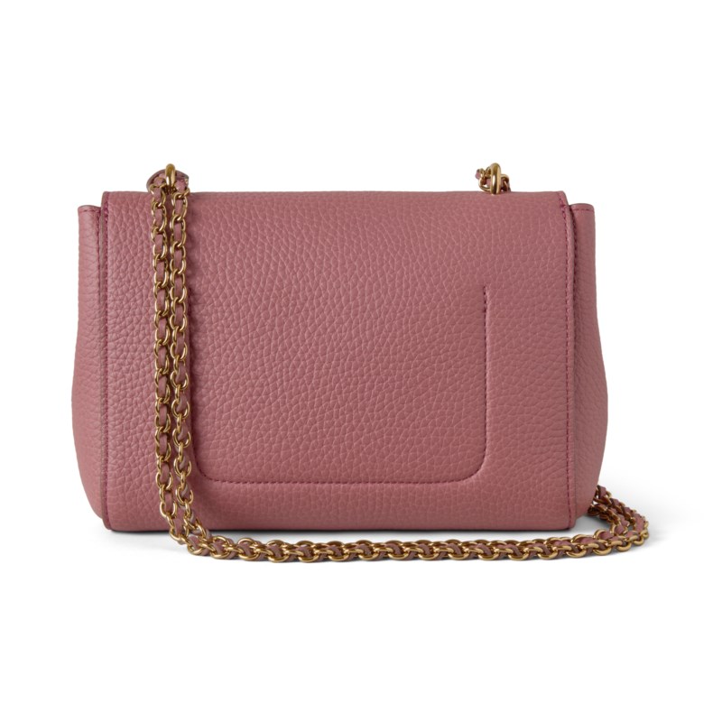 Mulberry Lily black & gold glossy goat handväskor dam – bild 3