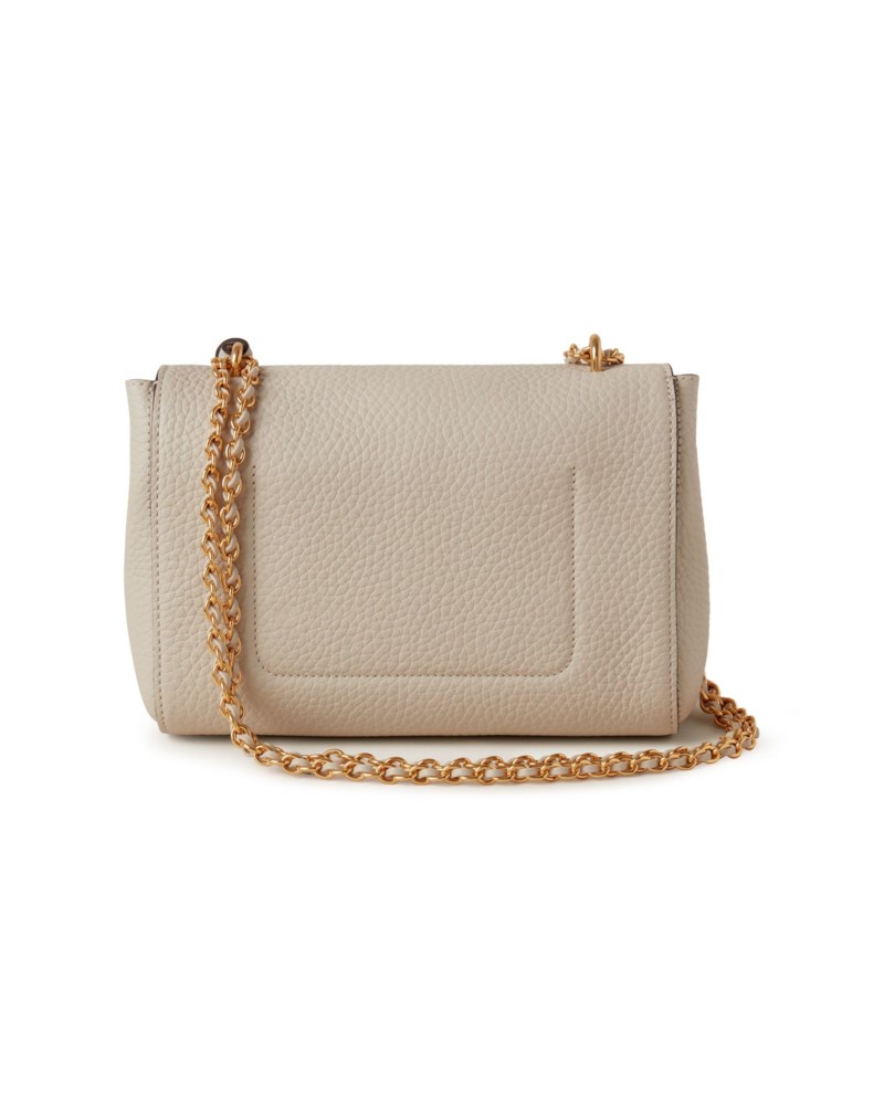 Mulberry Lily black & gold glossy goat handväskor dam – bild 2