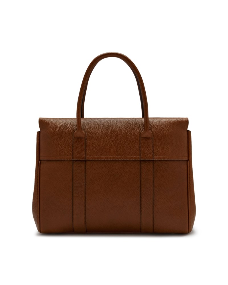 Mulberry Bayswater black & brass small classic grain handväskor dam – bild 2