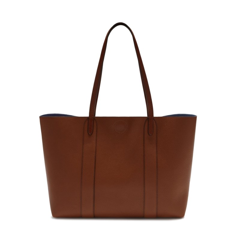 Mulberry Bayswater tote night sky & poplin blue small classic grain shoppingväskor & totes dam – bild 2