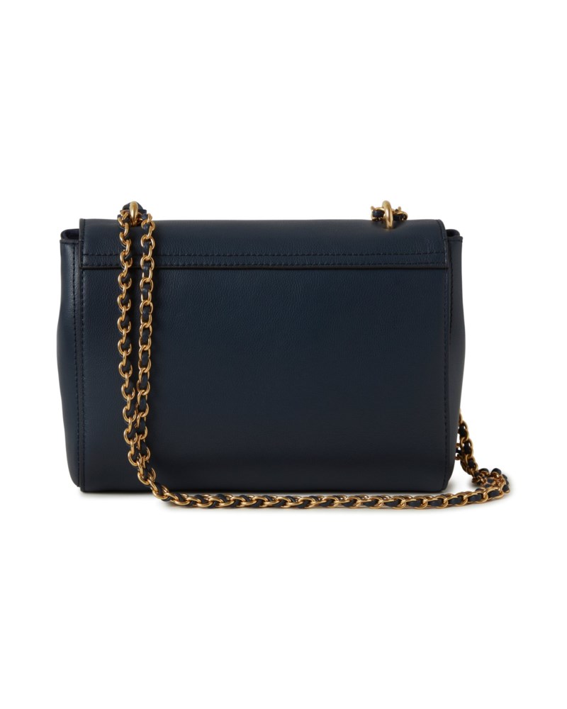 Mulberry Lily black & gold glossy goat handväskor dam – bild 2