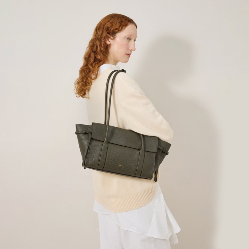 Mulberry Small soft bayswater night sky heavy grain handväskor dam – bild 2