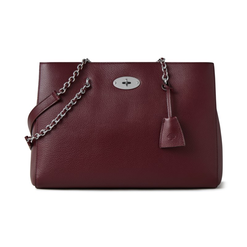 Lily chain tote black cherry 1
