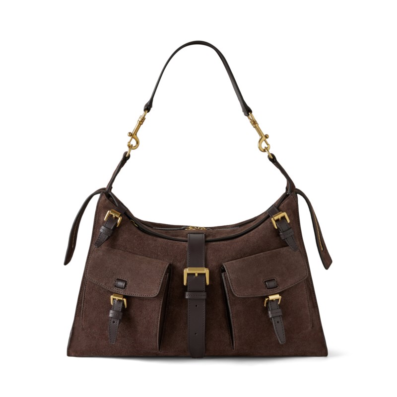 Roxanne shoulder suede