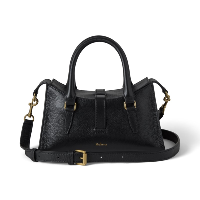 Mulberry Mini roxanne high shine leather axelremsväskor dam – bild 3