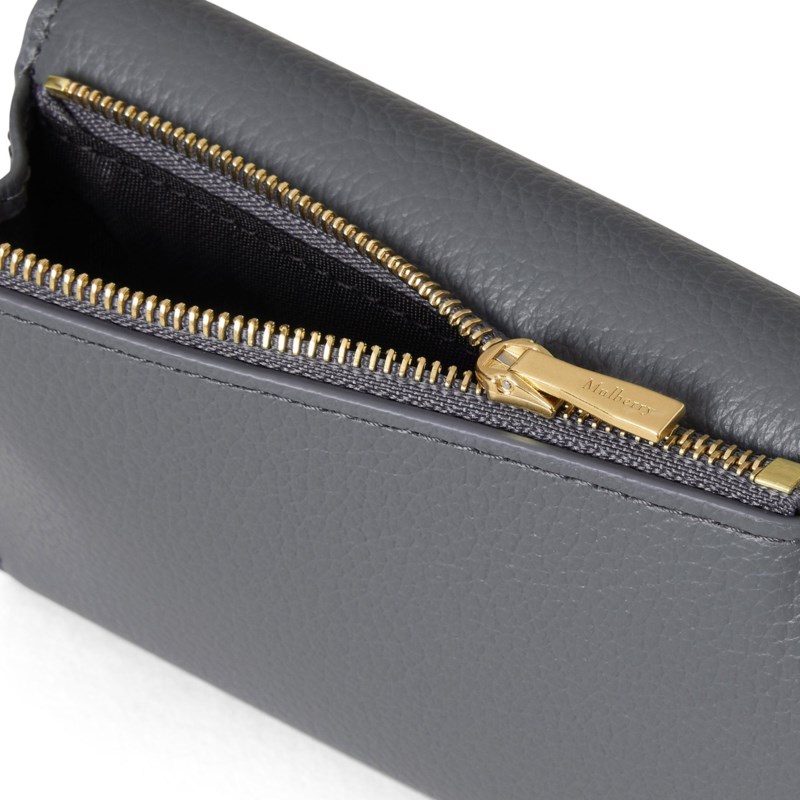 Mulberry Folded multi-card wallet black small classic grain plånböcker & korthållare dam – bild 3