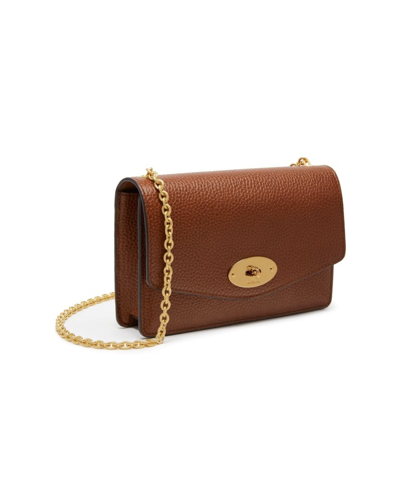 Mulberry Small darley oak small classic grain axelremsväskor dam – bild 3
