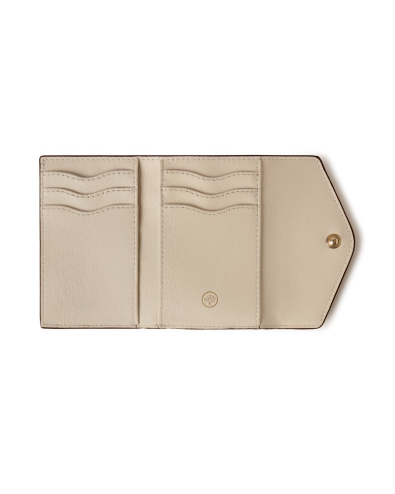 Mulberry Folded multi-card wallet black small classic grain plånböcker dam – bild 2