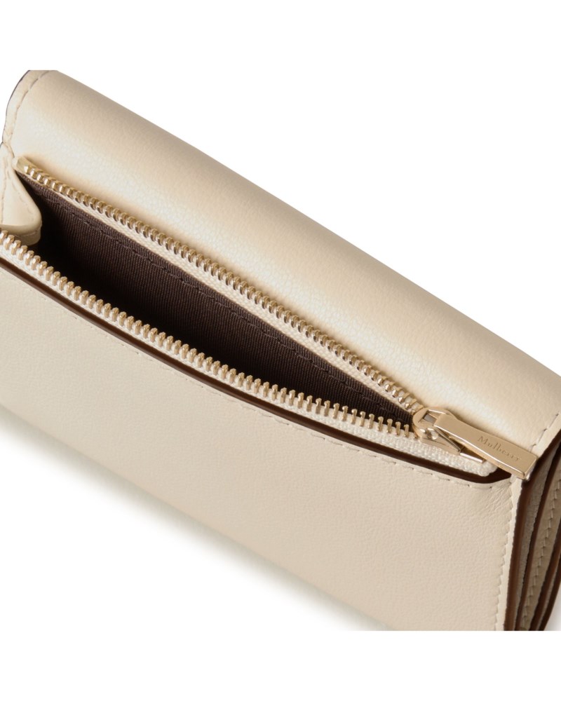 Mulberry Folded multi-card wallet black small classic grain plånböcker dam – bild 3