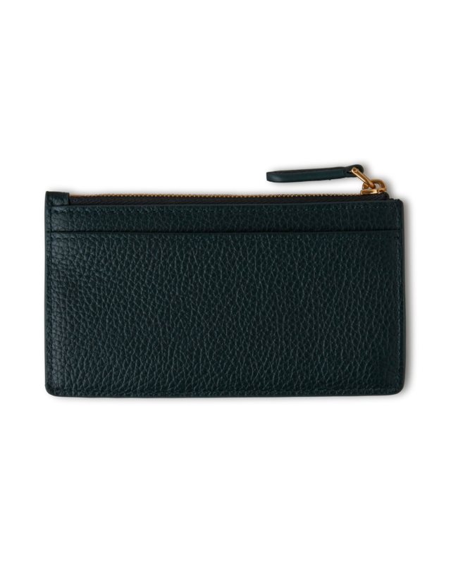 Leather Card Holder Zip
