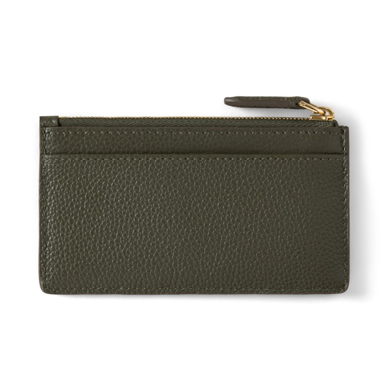 Mulberry Continental zipped long card holder black small classic grain plånböcker & korthållare dam – bild 3