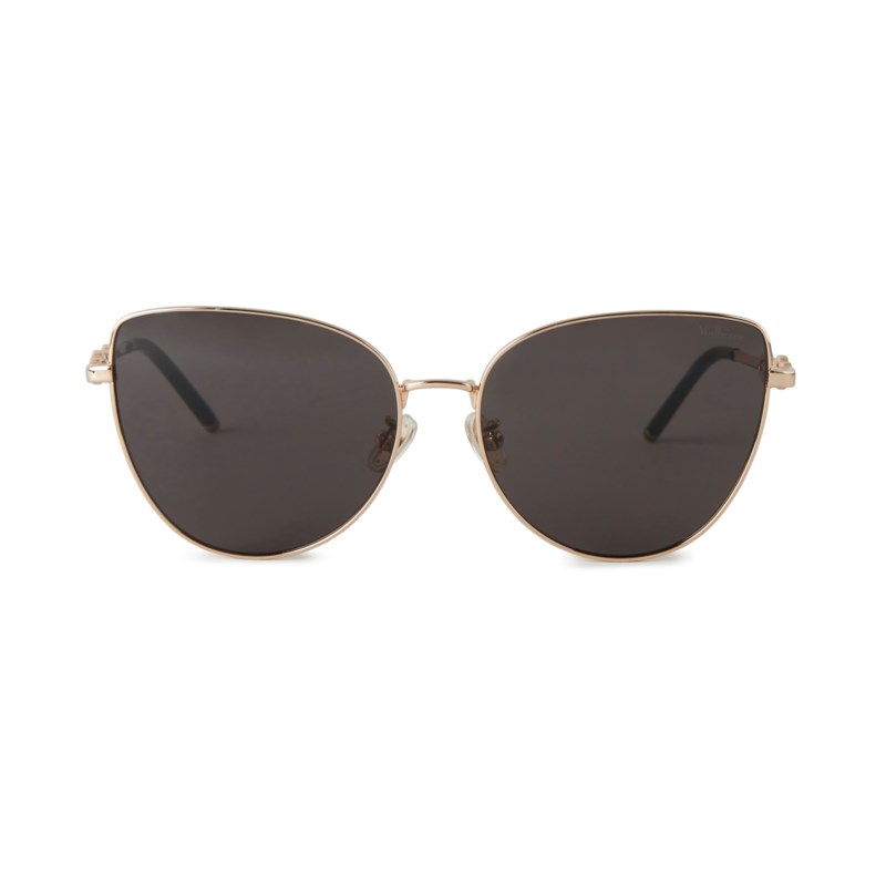 Maisie sunglasses gold & dark grey metal 1