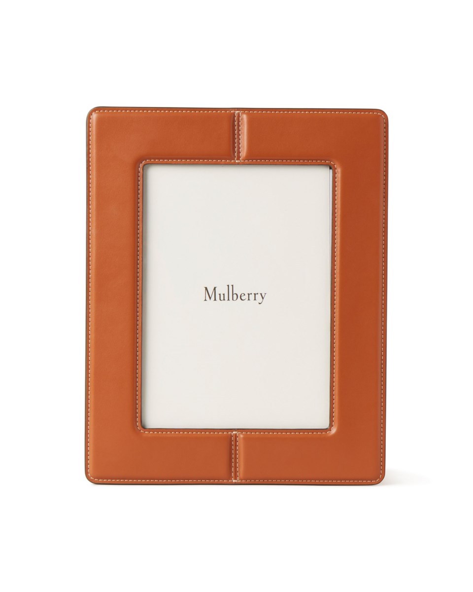 Photo frame - large vintage oak nappa, vintage oak nappa från Mulberry