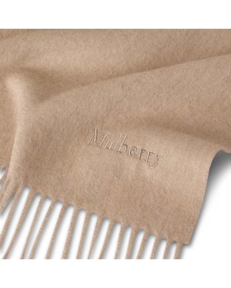 Mulberry Solid merino wool scarf halsdukar dam – bild 2