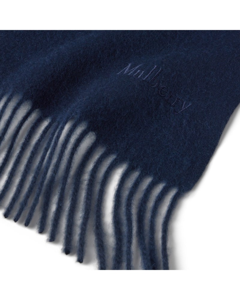 Mulberry Solid merino wool scarf halsdukar dam – bild 2