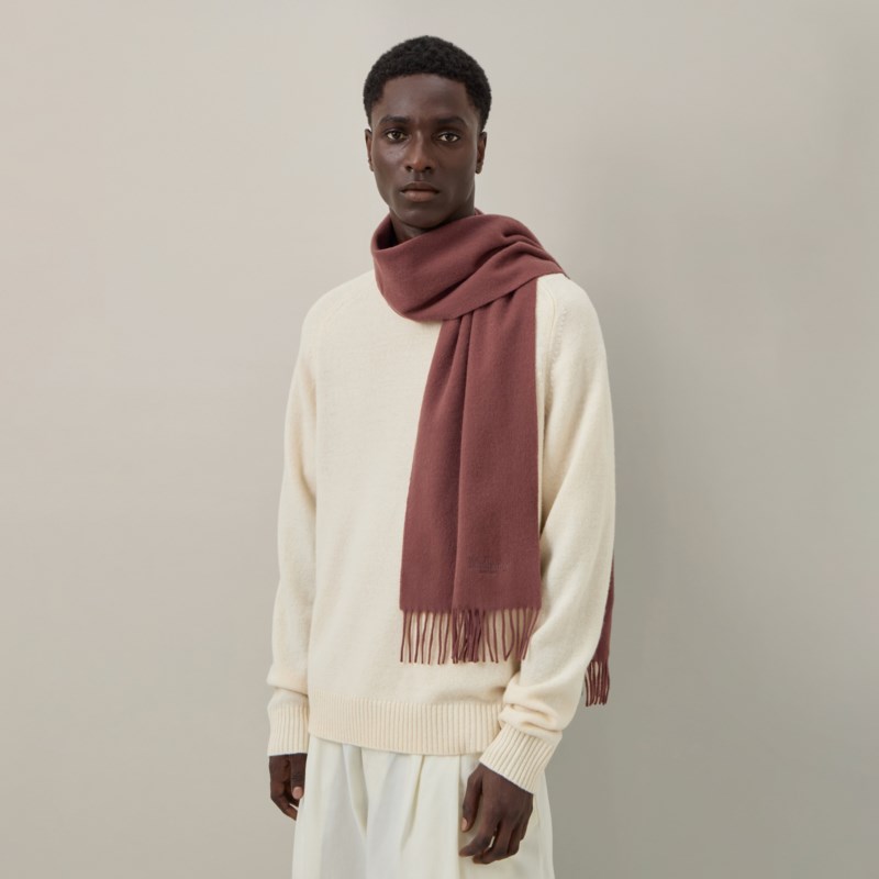 Mulberry Small solid merino wool scarf halsdukar dam – bild 3
