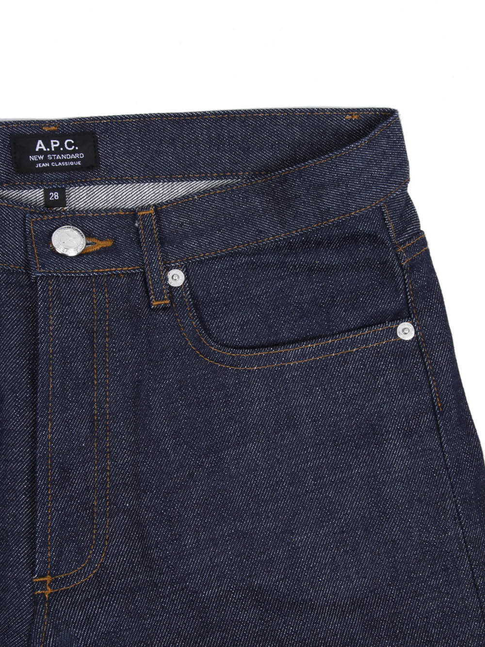 Jeans new standard indigo raw 人気の商品 DENIM STANDARD NEW APC デニム/ジーンズ
