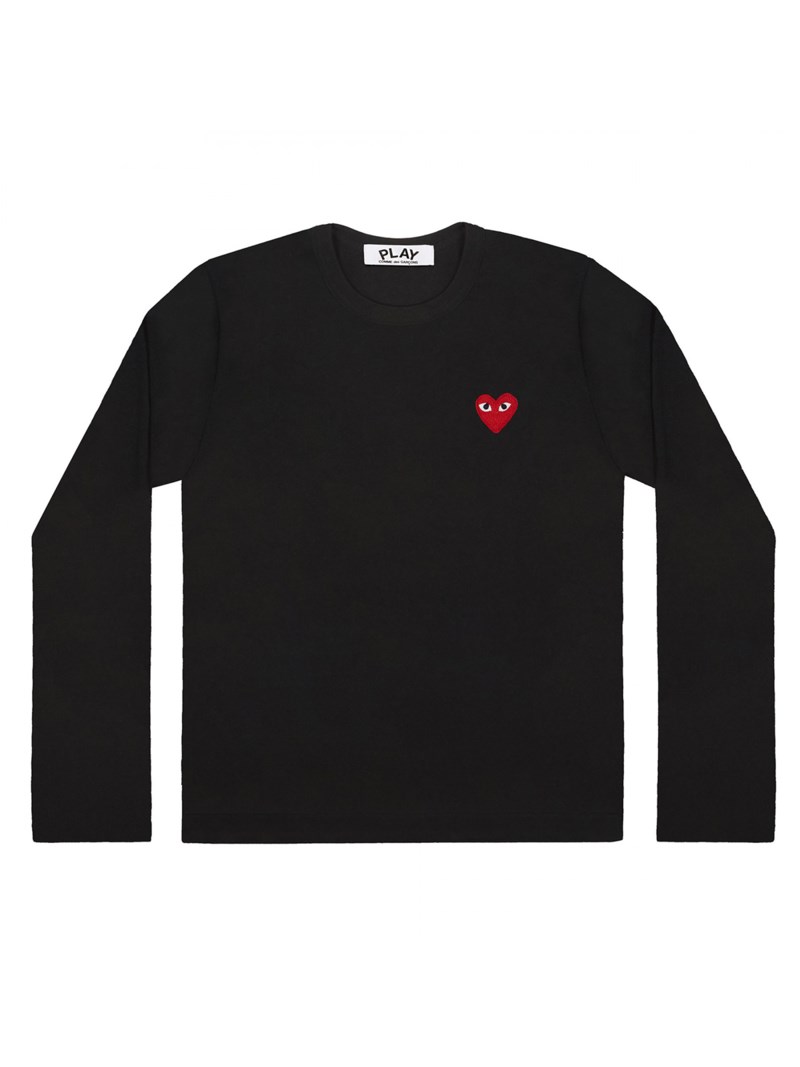 4 heart ls t-shirt black 1