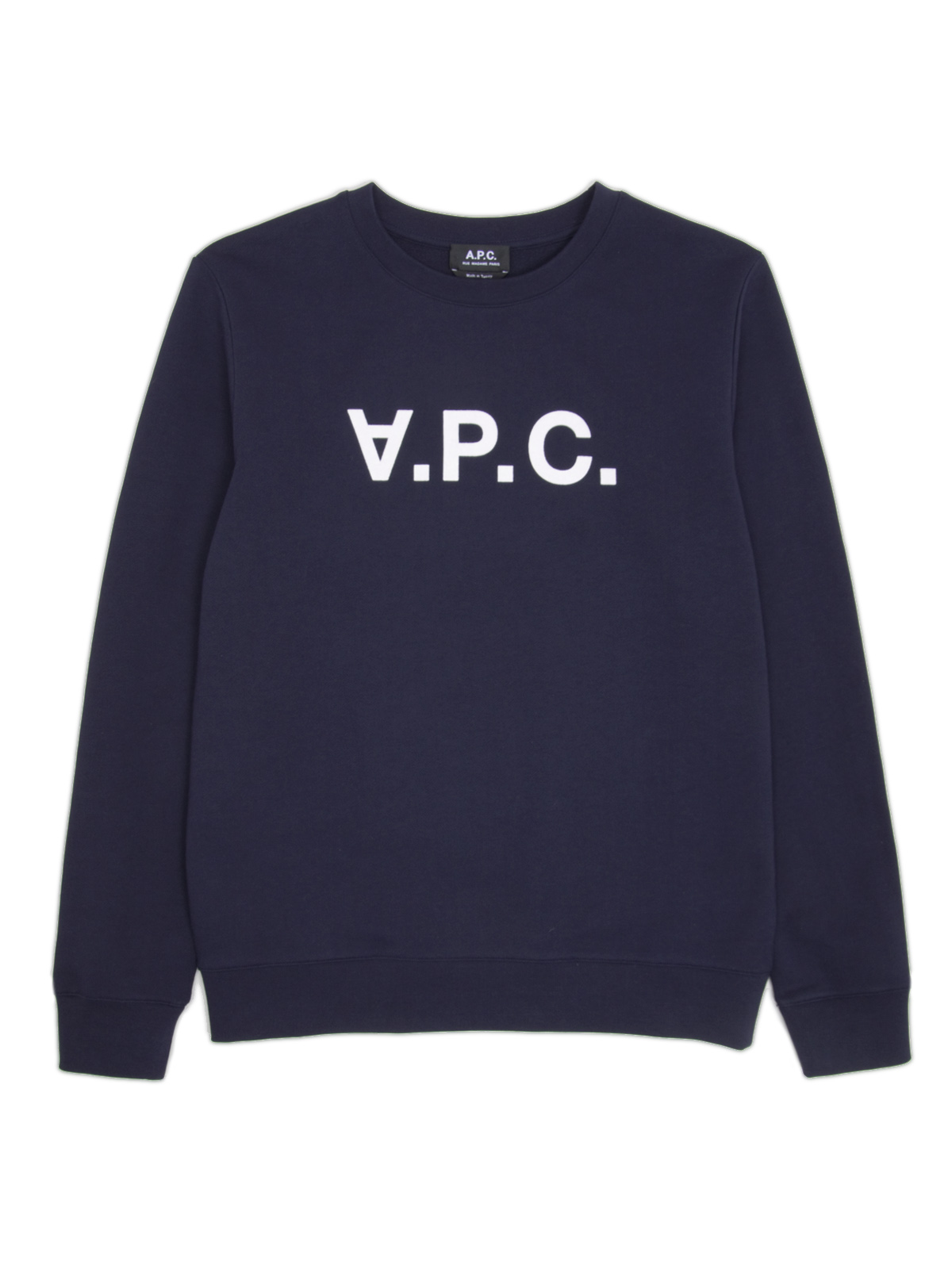 A P C Sweatshirt V P C Dark Navy Nk