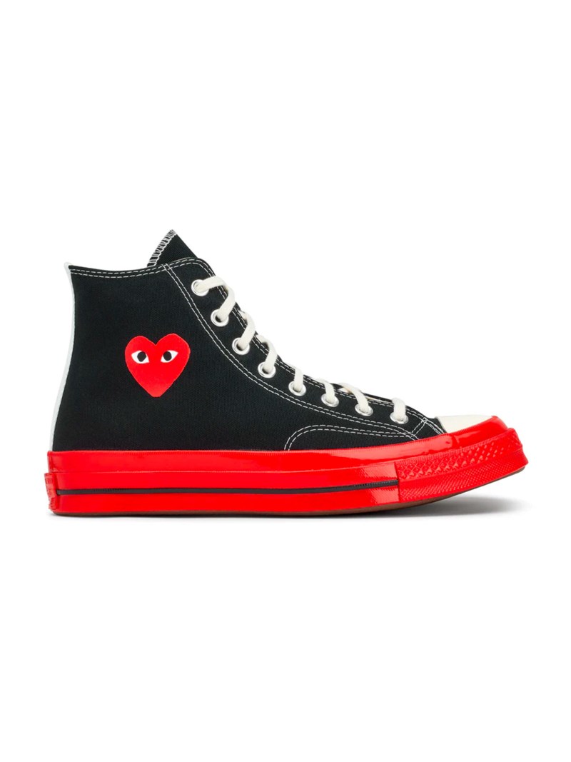 Skor converse chuck taylor '70 high red/black 3