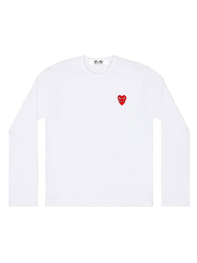 Dual read heart ls t-shirt white 1