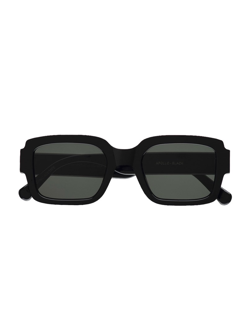 Black/Green Solid