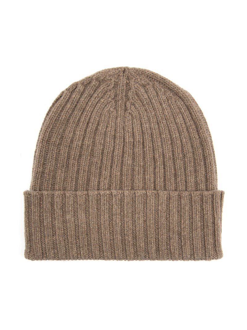 Cale cashmere beanie camel 1