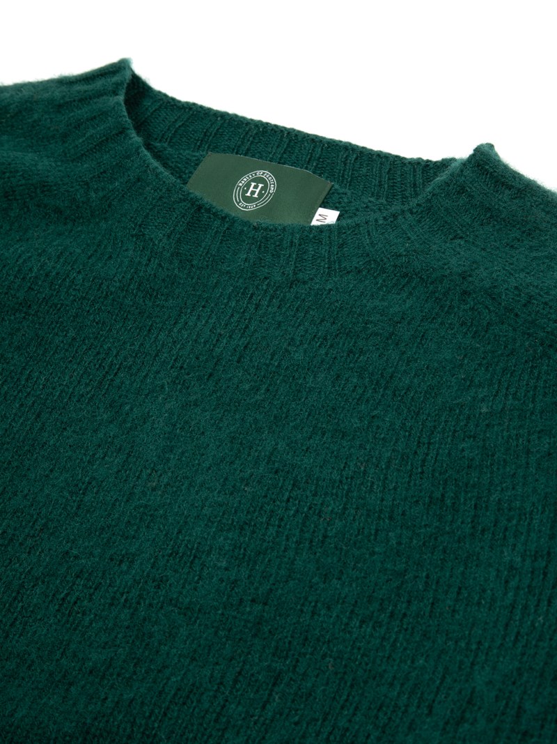 Paul & friends Brushed shetland sweater stickade tröjor herr – bild 2