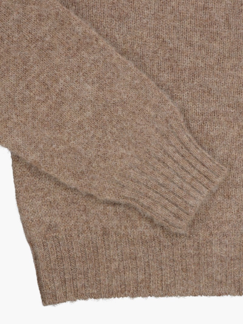 Paul & friends Brushed shetland sweater stickade tröjor herr – bild 3