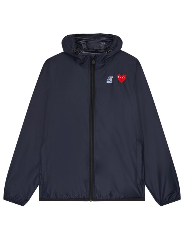 Comme des Garçons Play X k-way jacket navy NK - Main Image