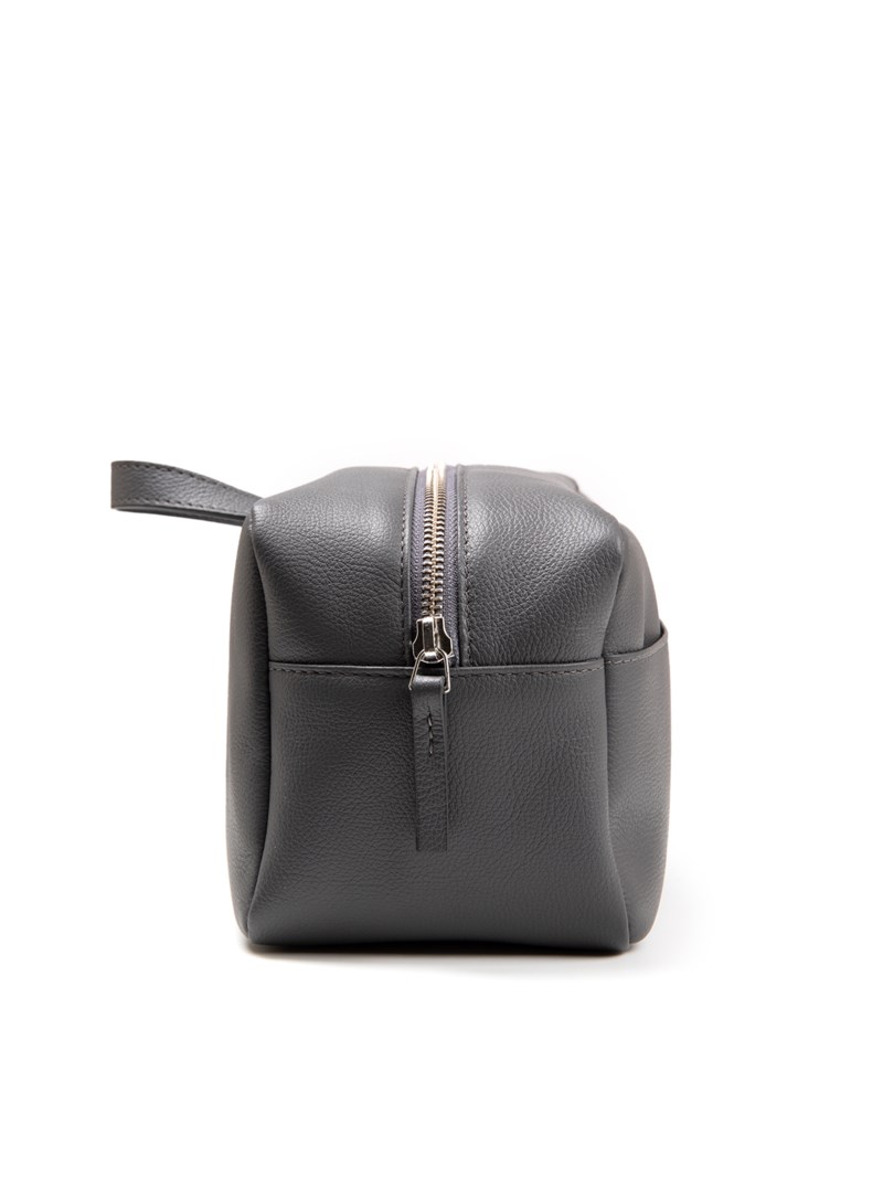 Paul & friends Grained leather wash bag necessärer herr – bild 3