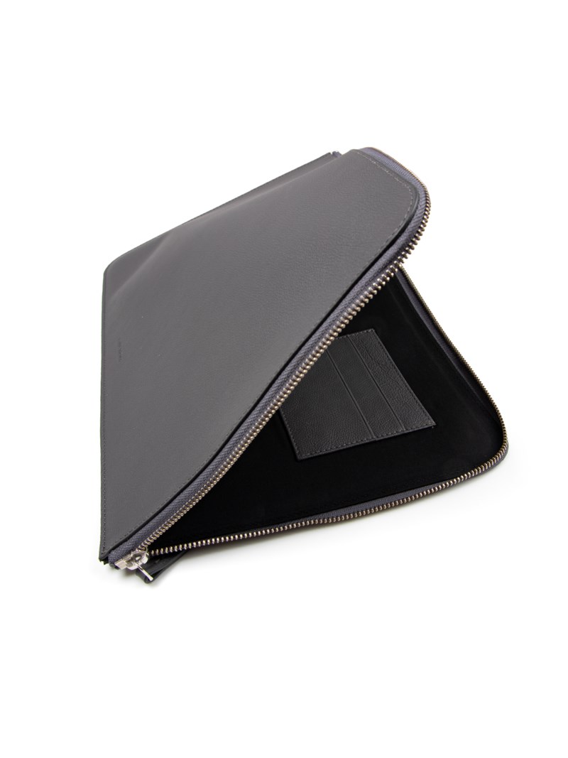 Paul & friends Grain leather 13" laptop sleeve plånböcker & korthållare dam – bild 2