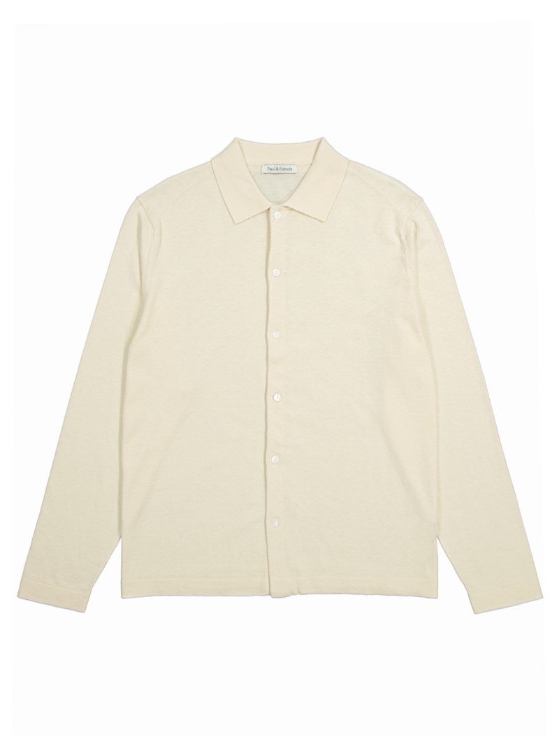 Allan l/s polo charcoal 1