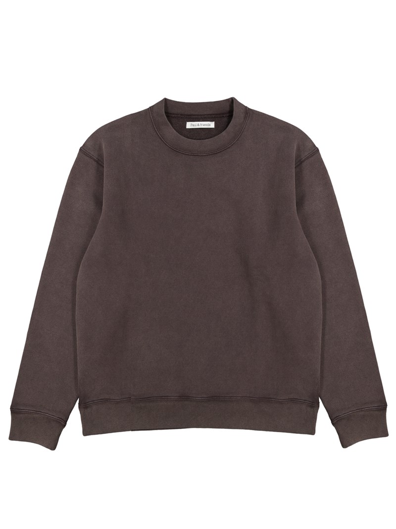 Tyler sweatshirt distressed faded brown 1