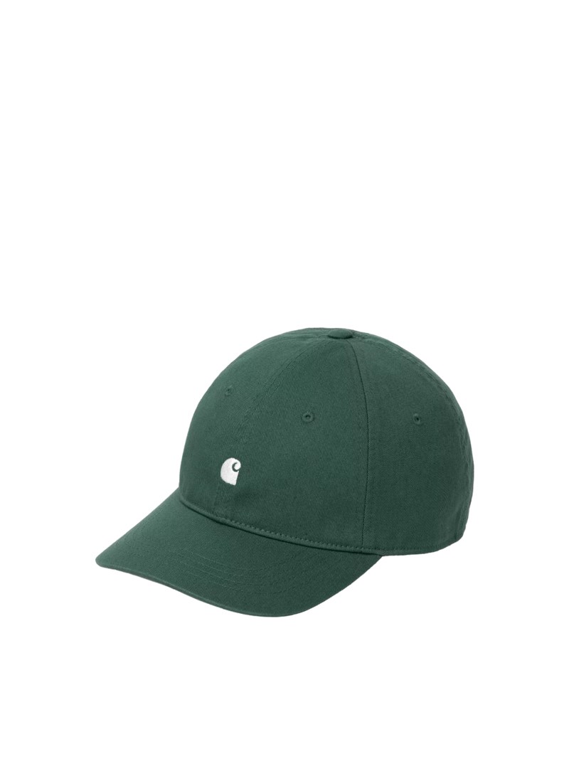 Madison logo cap darkfir/wax 19
