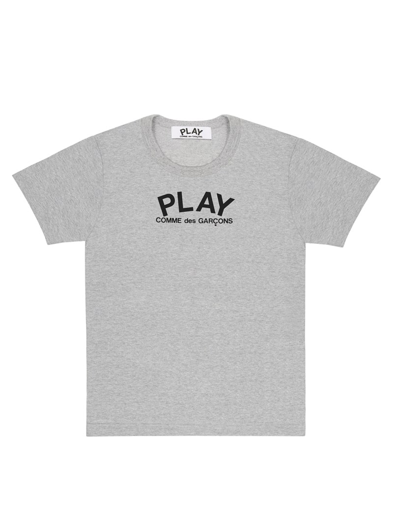Logo print tee