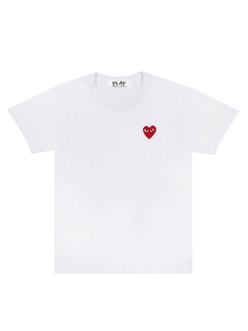 White/red tee white/red 1