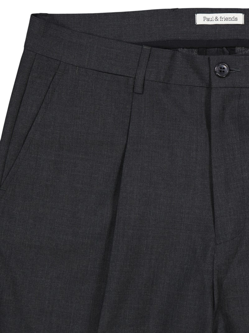 Ernest relaxed pleated suit trouser 7