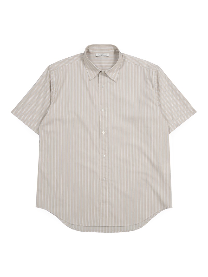 Morgan s/s relaxed fit shirt navy 1