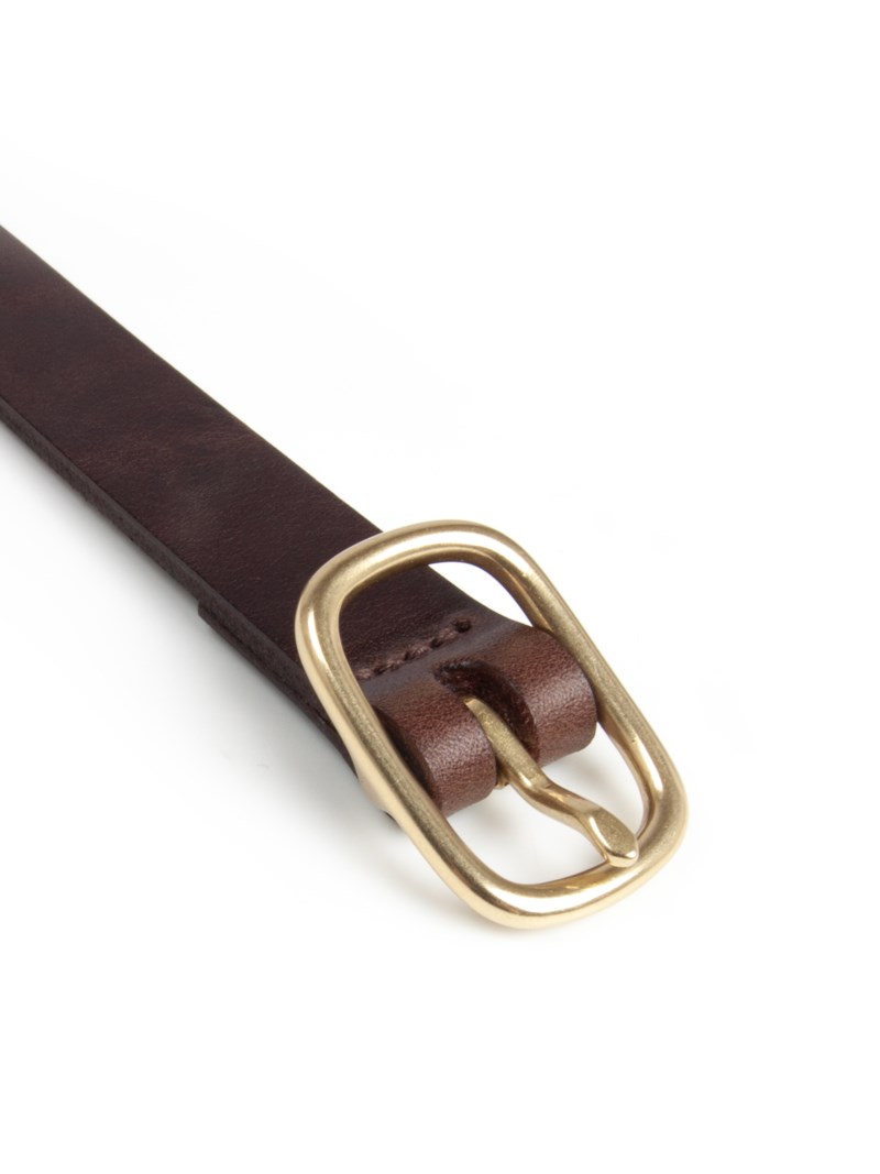 Paul & friends Tärnsjö skinny leather belt klassiska skärp herr – bild 2