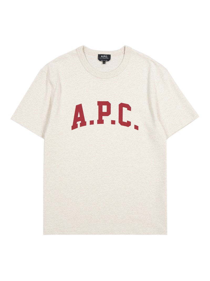 Marcus t-shirt ecru melange 1