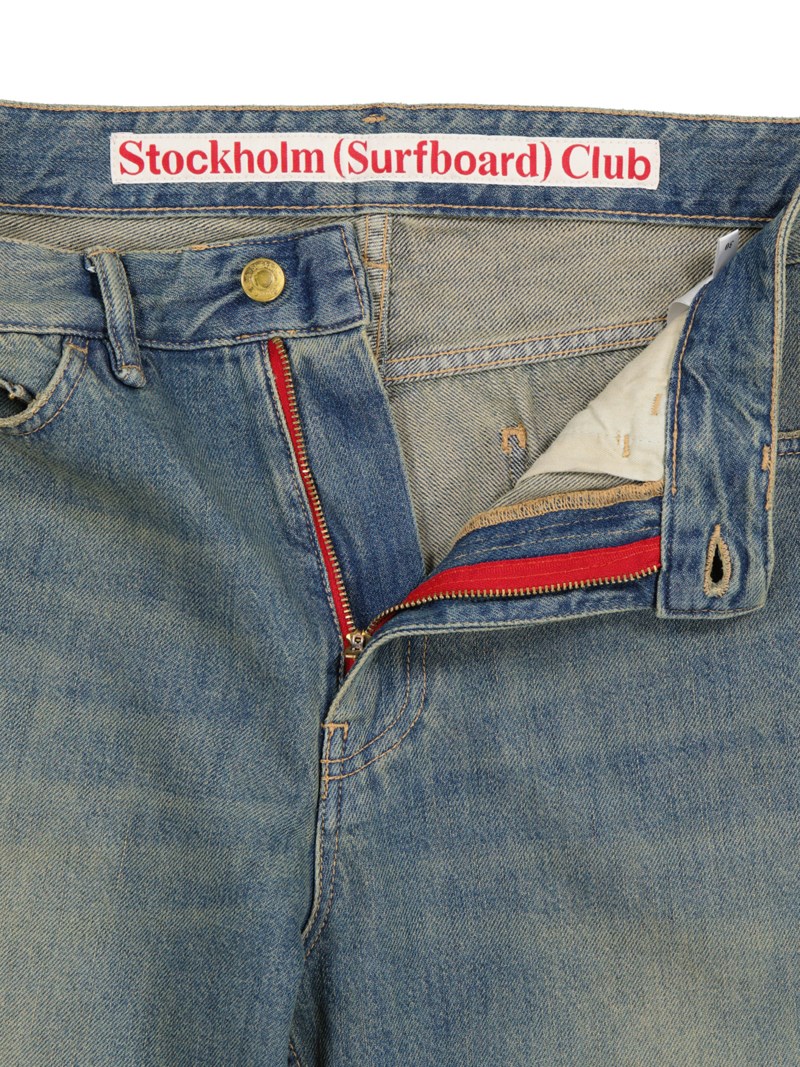 Stockholm Surfboard Club Regular fit jeans herr – bild 3