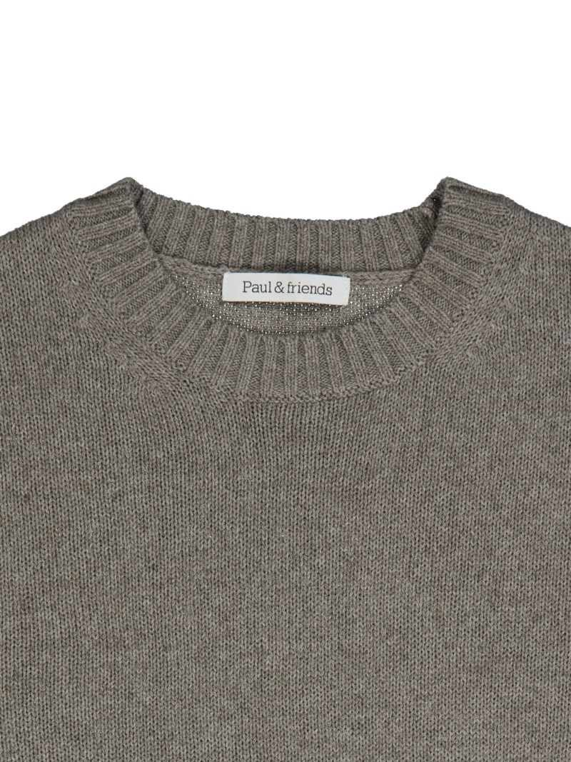 Paul & friends Tellus linen sweater stickade tröjor herr – bild 2