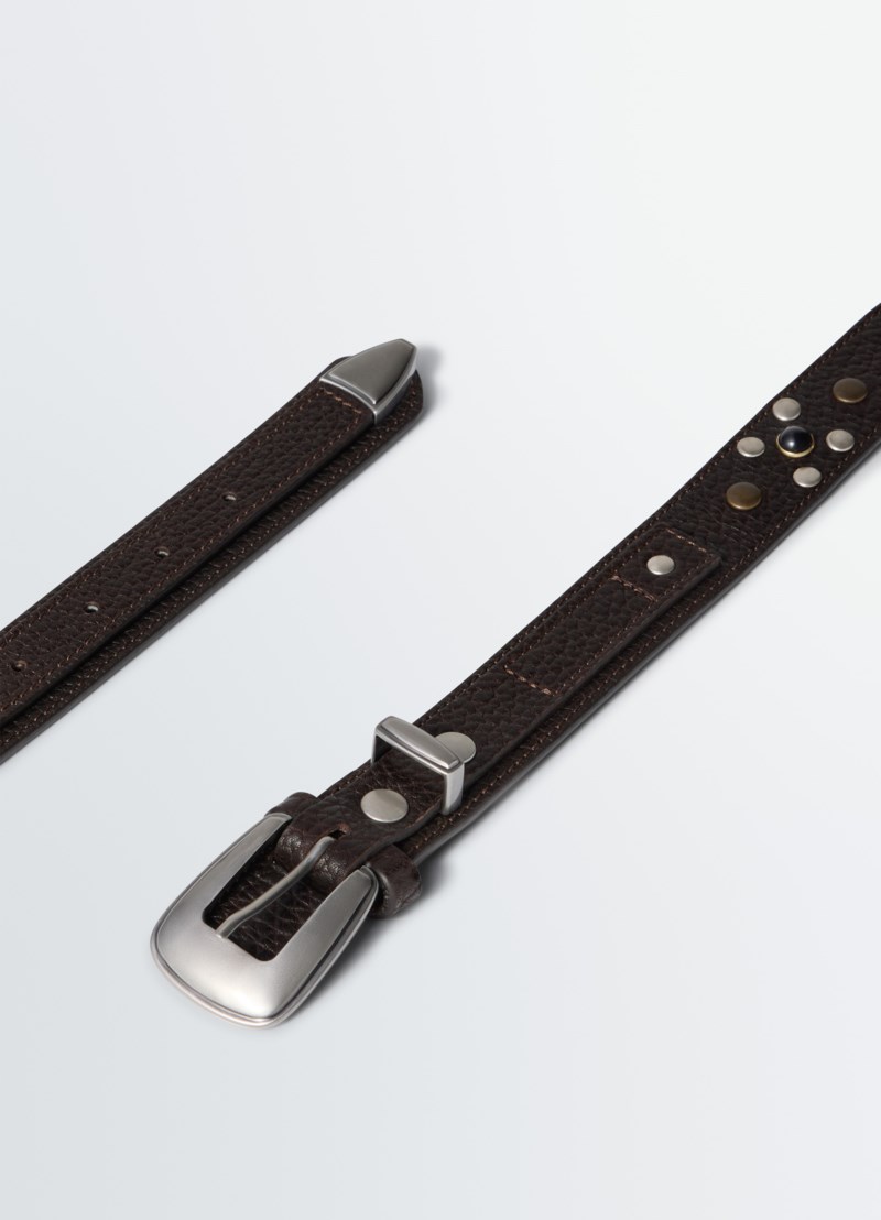 Lemaire Western studs belt 30 klassiska skärp herr – bild 2