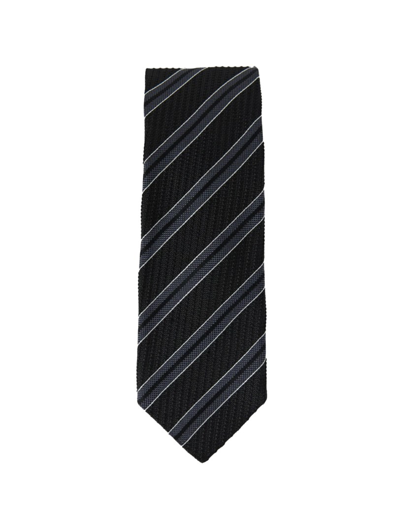 Dark Grey Retro Stirpe
