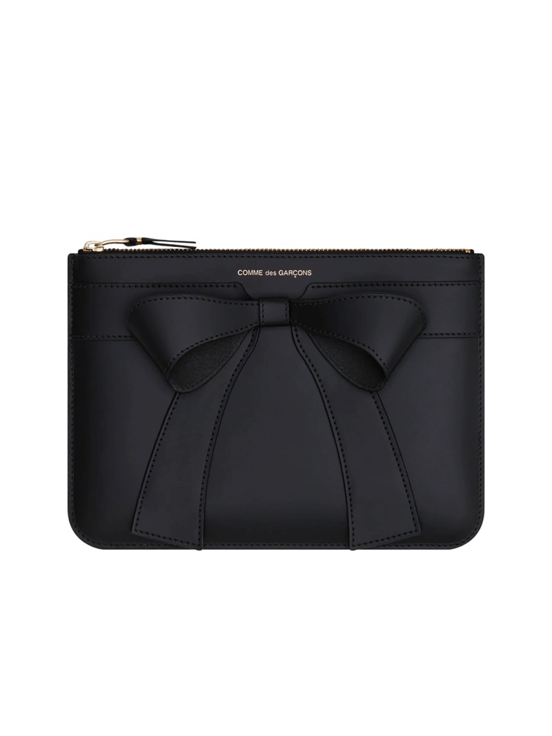 Big bow zip wallet