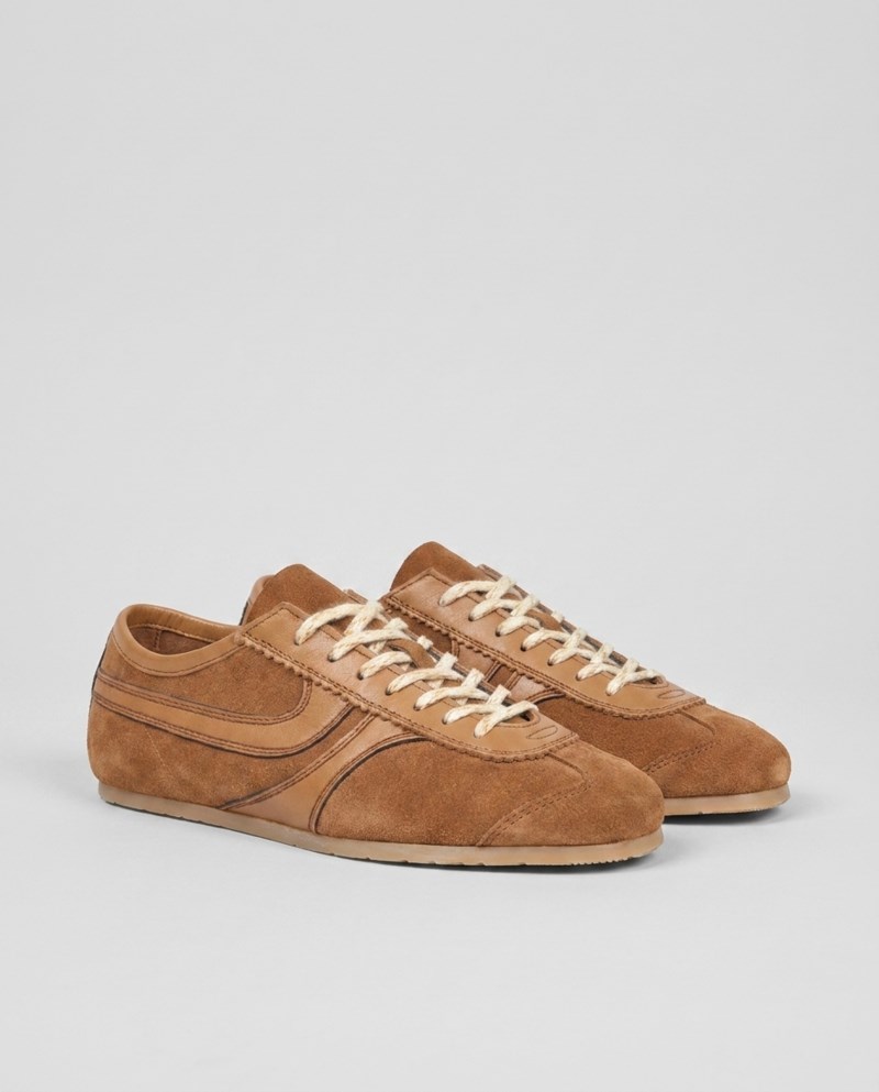 Dries Van Noten Sneakers suede herr – bild 2